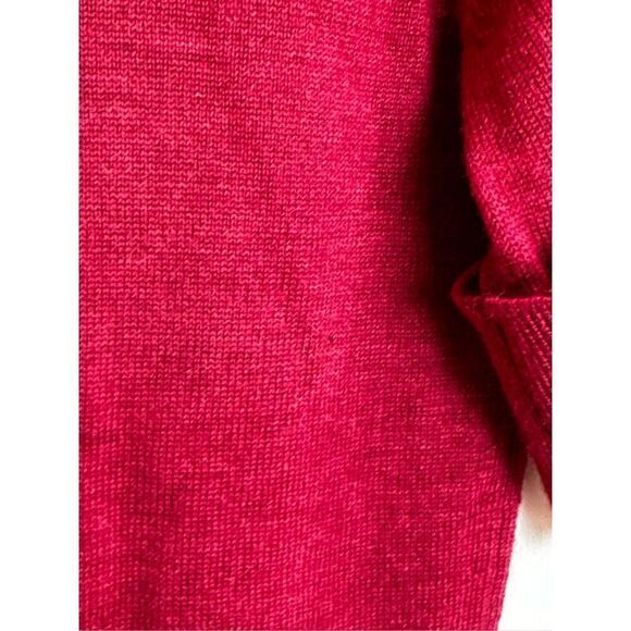 Banana Republic red wool sweater Size Small SEE NOTES - Picture 8 of 8